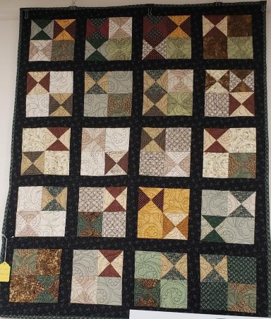 Brown patchwork